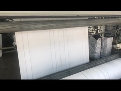 PP Büyük Çantalar İçin Beyaz Borulu PP Dokuma Kumaş Kaplamasız 120 Genişlik