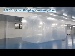 Beyaz 500kg Toplu Sıvı Nakliye Konteynerleri UV muamelesi Flexitank 20ft Konteyner